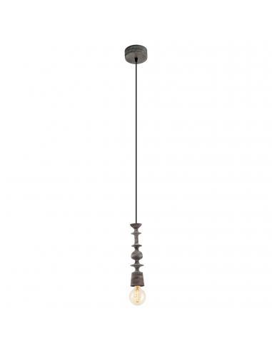 EGLO 49375 - AVOLTRI Hanging Lamp in Wood