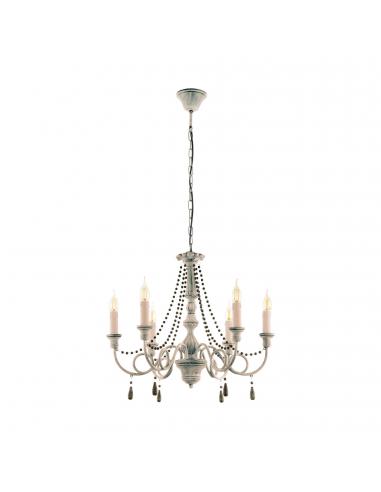 EGLO 49752 - COLCHESTER Pendant lamp in Wood, steel