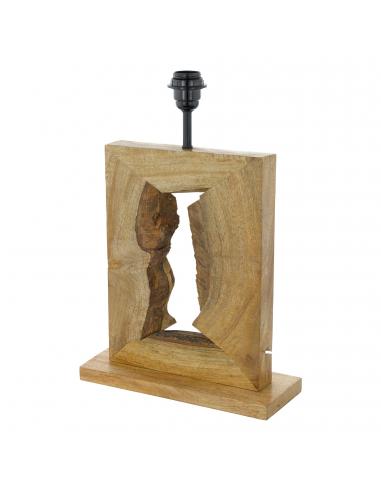 EGLO 49835 - RIBADEO Wooden Table Lamp