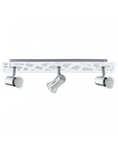 EGLO 93177 - DAVEN 1 Spotlight in Steel, acrylic