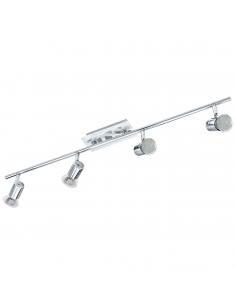 EGLO 93179 - DAVEN 1 Spotlight in Steel, acrylic