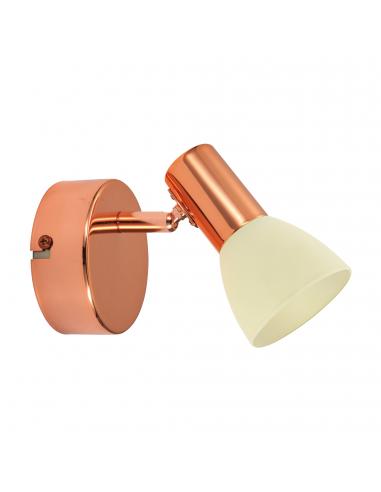 EGLO 94736 - GLOSSY 2 Steel & Glass Spotlight