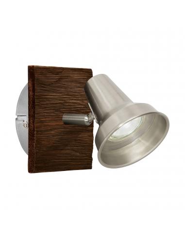 EGLO 95646 - PHILIPPINE Spotlight on Steel, wood