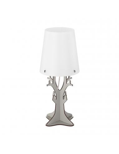 EGLO 49367 - HUNTSHAM Table lamp in Wood, steel and Acrylic