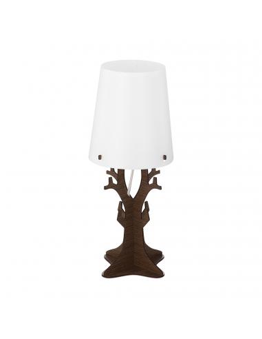 EGLO 49368 - HUNTSHAM Table Lamp in Wood, Steel and Acrylic