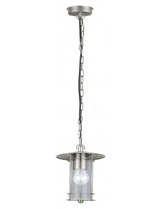 EGLO 30186 - LISIO Pendant lamp in Stainless Steel and Glass