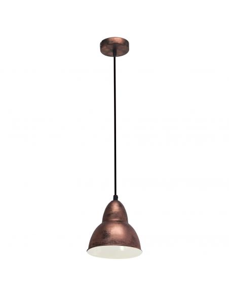 EGLO 49235 - TRURO Copper pendant lamp in antique copper colors