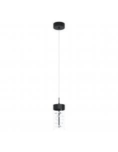 EGLO 39736 - CABEZOLA Pendant lamp in Steel and Glass, crystal