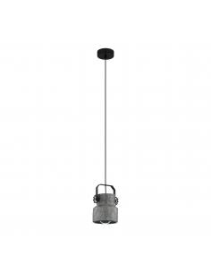 EGLO 39854 - HILCOTT Pendant Lamp in Steel and Steel