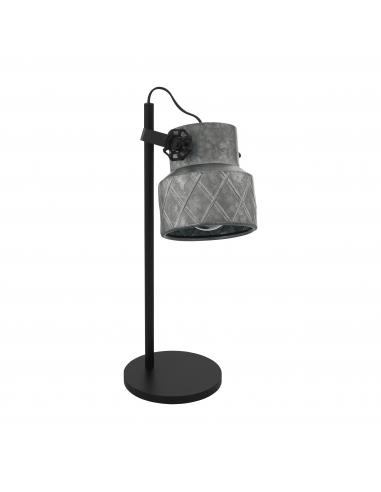 EGLO 39857 - HILCOTT Table Lamp in Steel and Steel