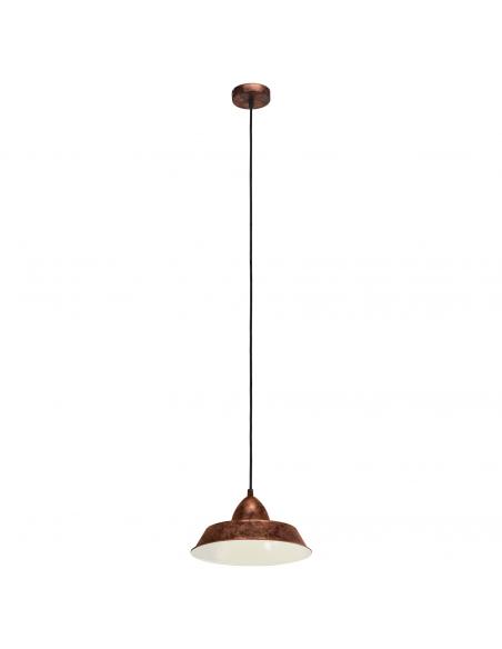 EGLO 49243 - AUCKLAND Copper pendant lamp in antique copper colors