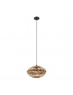 EGLO 43271 - DONDARRION Pendant Lamp in Steel and Wood