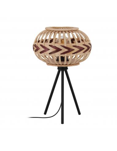 EGLO 43274 - DONDARRION Table Lamp in Steel and Wood