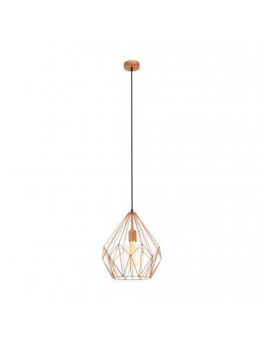 EGLO 49258 - CARLTON Copper pendant lamp in copper colors