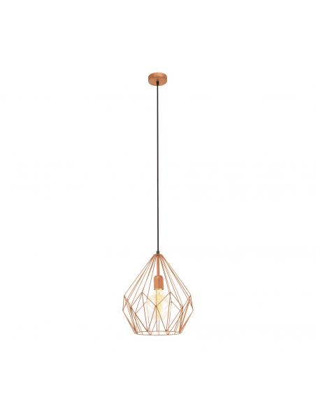 EGLO 49258 - CARLTON Copper pendant lamp in copper colors