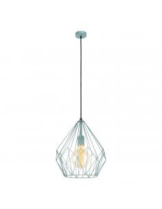 EGLO 49259 - CARLTON Living Room Lamp in Mint Steel