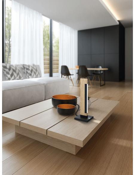 EGLO 99295 - CAMACHO Table lamp in Steel, wood and Acrylic