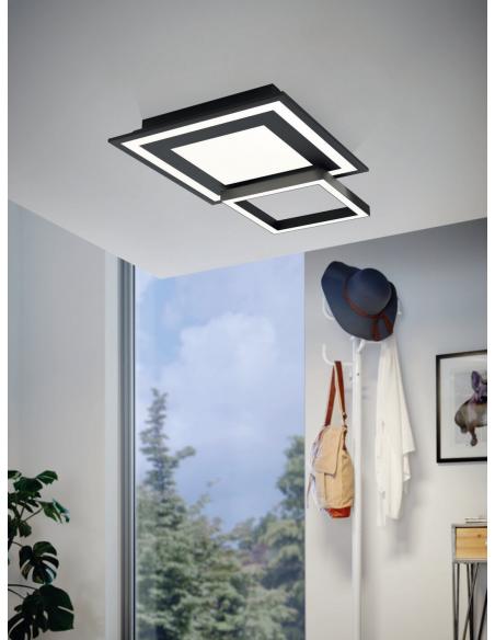 EGLO 99312 - SAVATARILA-C Wall / ceiling lamp in Steel and Acrylic