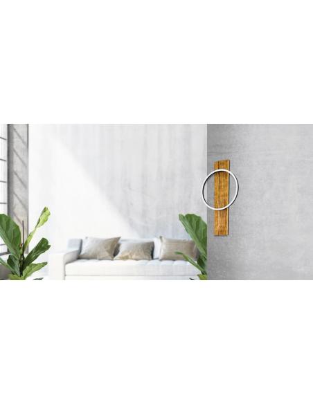 EGLO 99353 - BOYAL Lámpara de pared en Acero, madera y Acrílico