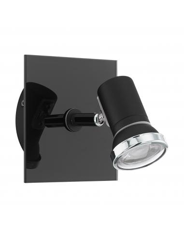 EGLO 33677 - TAMARA 1 Spotlight on Steel and Glass