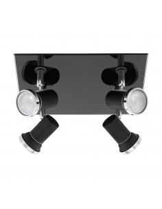 EGLO 33678 - TAMARA 1 Spotlight on Steel and Glass