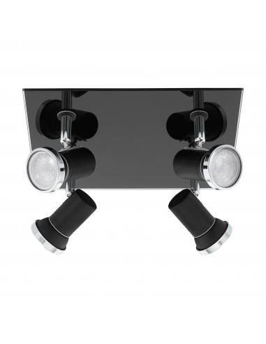 EGLO 33678 - TAMARA 1 Spotlight on Steel and Glass