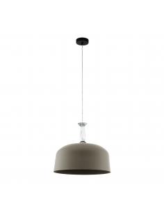 EGLO 39589 - MONTE FUERTE Pendant lamp in Steel and Glass