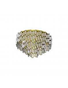 EGLO 39611 - CALMEILLES Ceiling lamp in Steel and Glass
