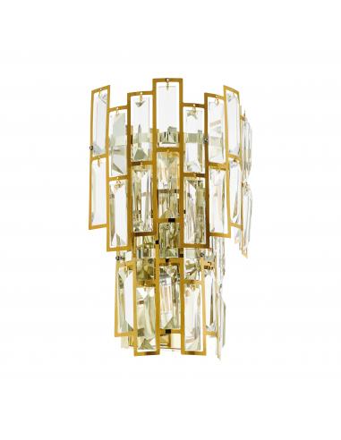 EGLO 39615 - CALMEILLES Wall Lamp in Steel and Glass