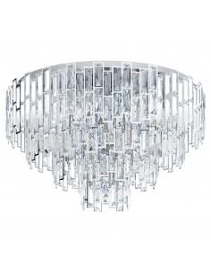 EGLO 39625 - CALMEILLES 1 Ceiling lamp in Steel and Glass