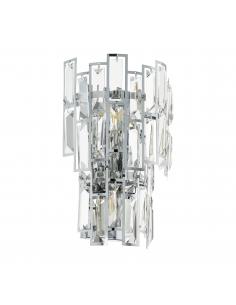 EGLO 39628 - CALMEILLES 1 Wall Lamp in Steel and Glass