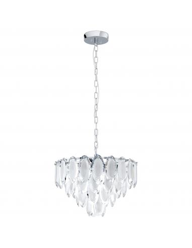 EGLO 39721 - CARVARIO Pendant lamp in Steel and Glass