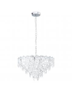 EGLO 39722 - CARVARIO Pendant lamp in Steel and Glass