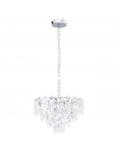 EGLO 39723 - CARVARIO Pendant lamp in Steel and Glass