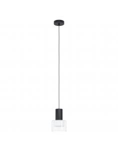 EGLO 39725 - MILLERS Pendant lamp in Steel and Glass, acrylic
