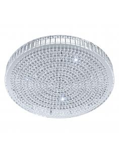 EGLO 39746 - BALPARDA Ceiling Lamp in Steel and Glass