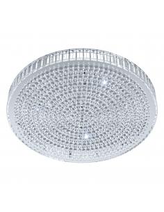 EGLO 39747 - BALPARDA Ceiling Lamp in Steel and Glass