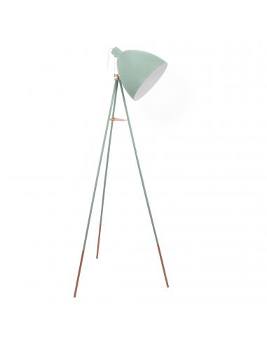 EGLO 49342 - DUNDEE Living Room Lamp in Mint Steel