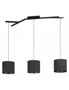 EGLO 39886 - BALNARIO Pendant lamp in Steel and Textile