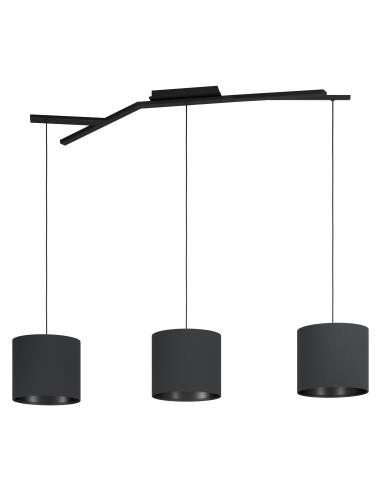 EGLO 39886 - BALNARIO Pendant lamp in Steel and Textile