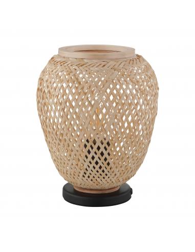 EGLO 43263 - DEMBLEBY Table Lamp in Steel and Wood