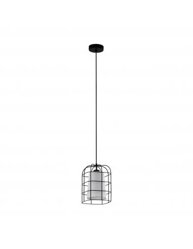 EGLO 43354 - BITTAMS Pendant Lamp in Steel and Textile