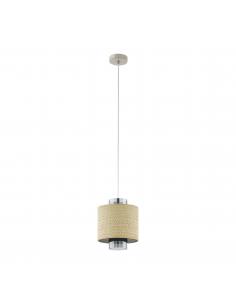 EGLO 43393 - MEDIOUNA Steel Pendant Lamp