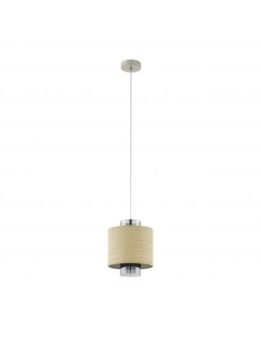 EGLO 43393 - MEDIOUNA Steel Pendant Lamp