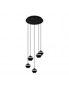EGLO 98683 - PERPIGO Pendant lamp in Steel and Acrylic