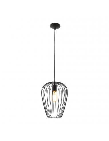 EGLO 49472 - NEWTOWN Living Room Lamp in Black Steel