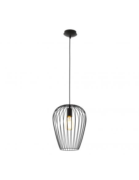 EGLO 49472 - NEWTOWN Living Room Lamp in Black Steel