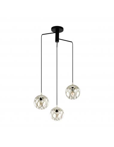 EGLO 99073 - MIRTAZZA Pendant Lamp in Steel and Steel