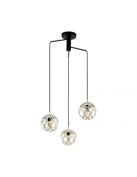 EGLO 99073 - MIRTAZZA Pendant Lamp in Steel and Steel
