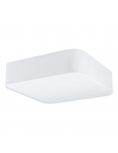 EGLO 99089 - PASTERI SQUARE Ceiling lamp in Steel and Textile, acrylic